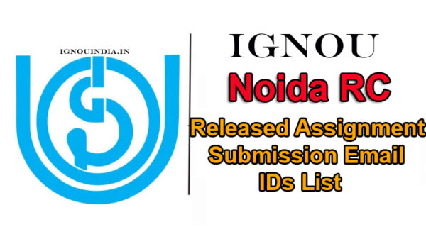 ignou rc noida assignment submission link